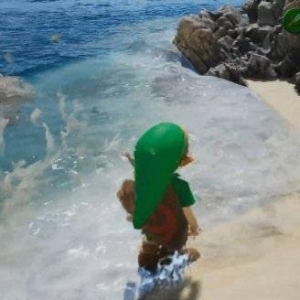 粉丝虚幻5重制《塞尔达时之笛》新演示：水面效果惊人