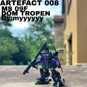 GUNDAM ARTIFACT 热带大魔黑三连涂装制作