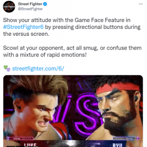 《街霸6》登场动画展示 开打前可设置角色面部表情
