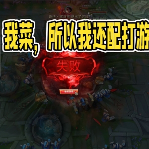 【搞笑翻唱】：我菜 所以我还配打游戏吗？