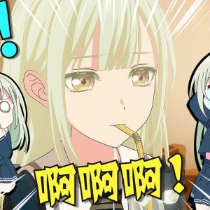 《不时轻声用内心话遮羞的若叶睦同学！》【泛式】