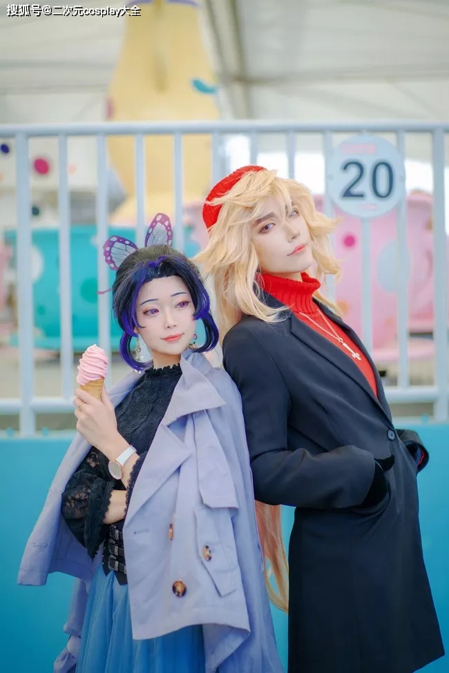 《鬼灭之刃》现代私设cos，童磨和蝴蝶忍的甜蜜约会s17.jpeg