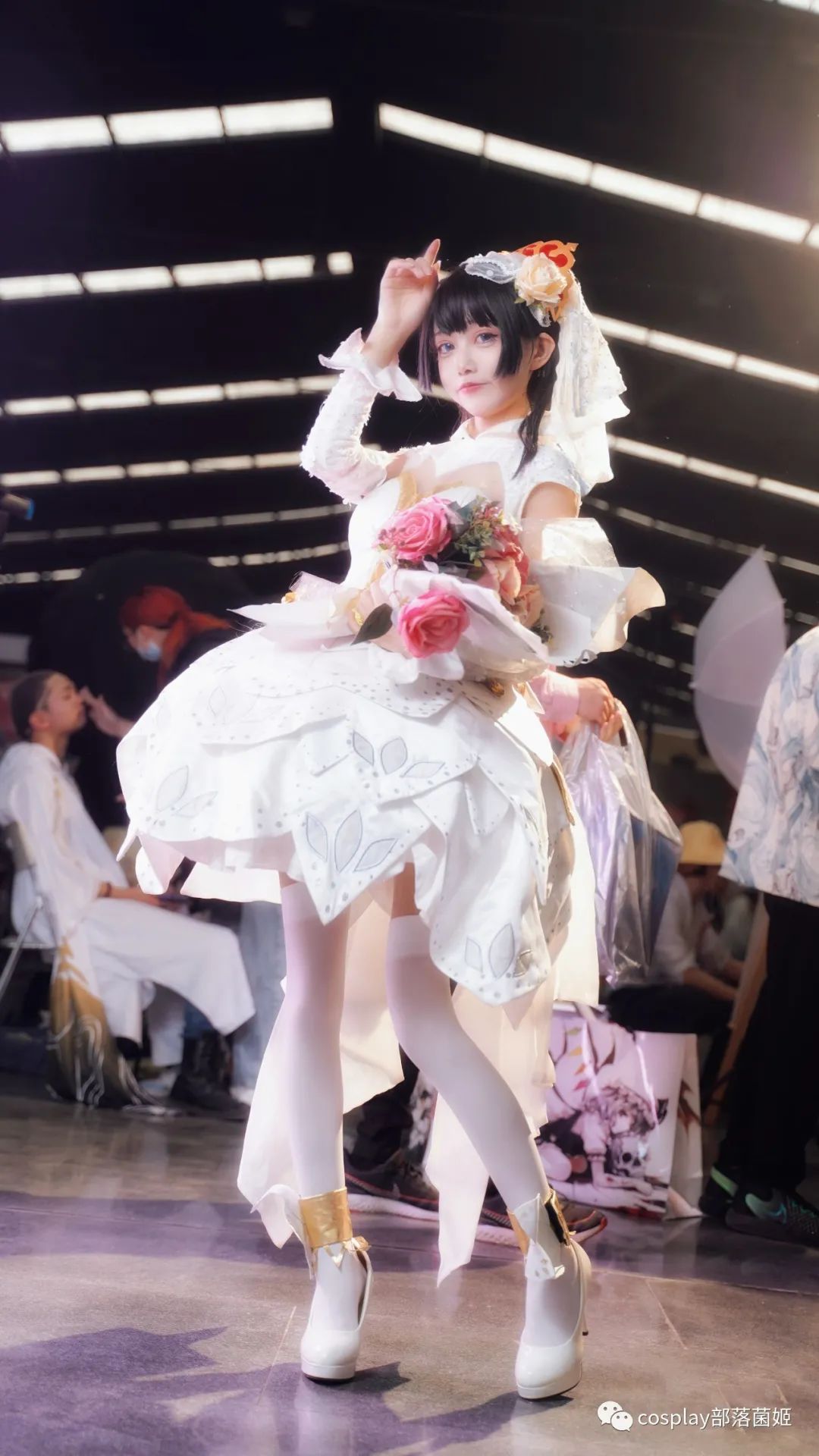 cos：王者荣耀小乔纯白花嫁cos正片@糖糖s1.jpeg