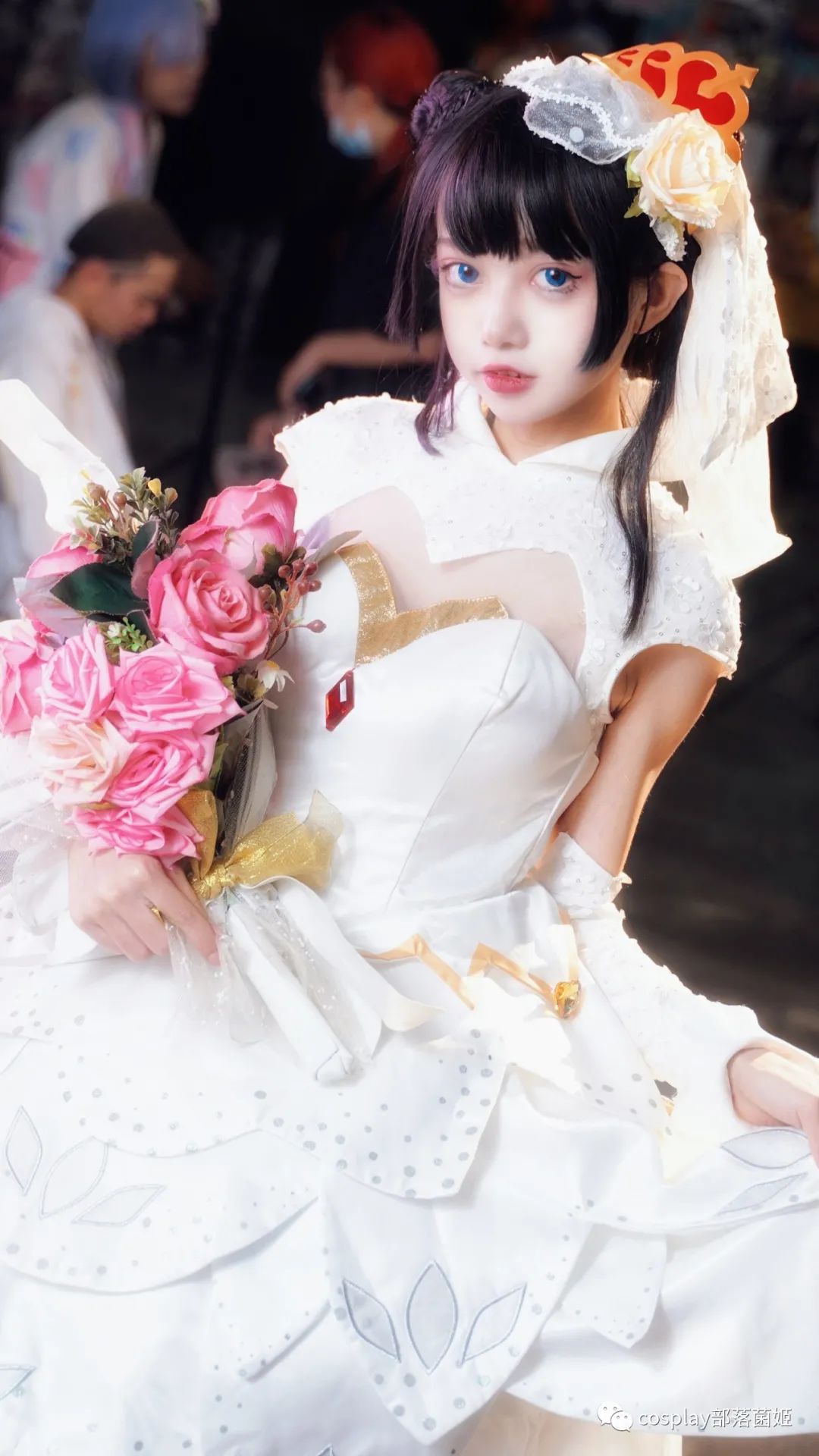cos：王者荣耀小乔纯白花嫁cos正片@糖糖s8.jpeg