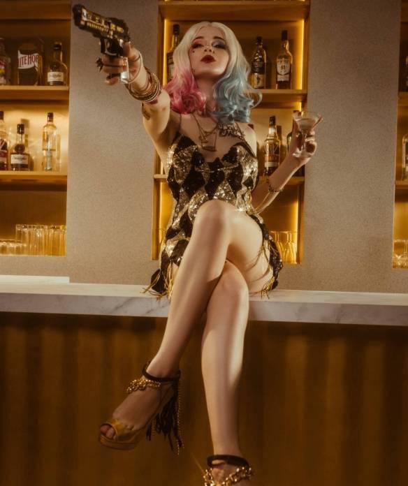 俄罗斯正妹《自杀小队》小丑女COS 热辣短裙舞女s1.jpeg