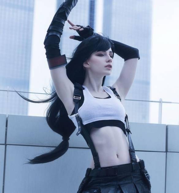 俄罗斯正妹《自杀小队》小丑女COS 热辣短裙舞女s35.jpeg