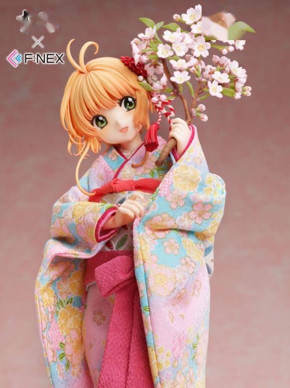 《魔卡少女樱》木之本樱日本人偶 手举樱花白皙可爱s3.jpeg