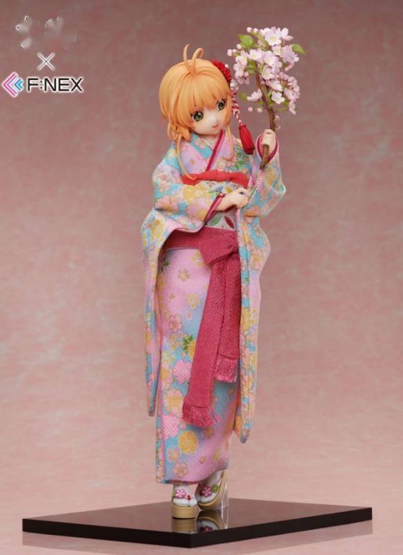 《魔卡少女樱》木之本樱日本人偶 手举樱花白皙可爱s8.jpeg