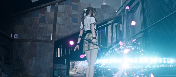 【FF7】艾瑞斯休闲装