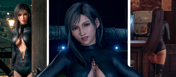 【FF7】蒂法 深色套装