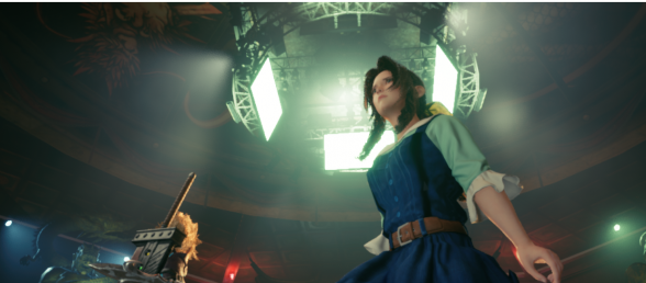 【FF7】艾瑞斯青年连衣裙 绿色