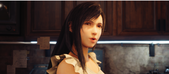 【FF7】蒂法年轻连衣裙