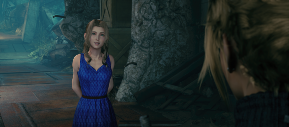 【FF7】艾瑞斯蓝色派对礼服