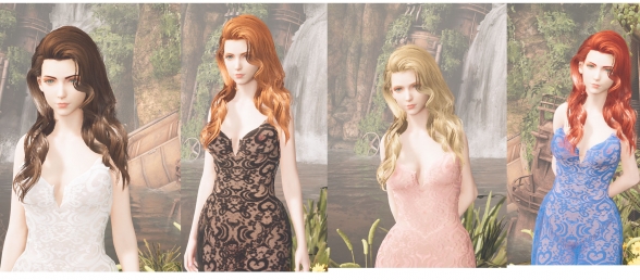 【FF7】Aerith 发色