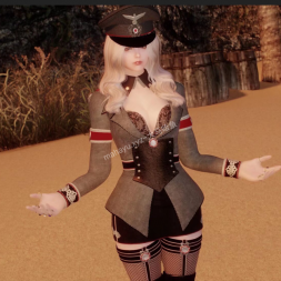 飒爽德式女军装