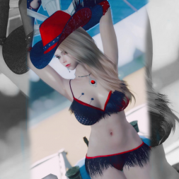 美国牛仔-性感服装