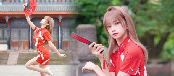 若我跳起这扇子舞，阁下该如何应对~