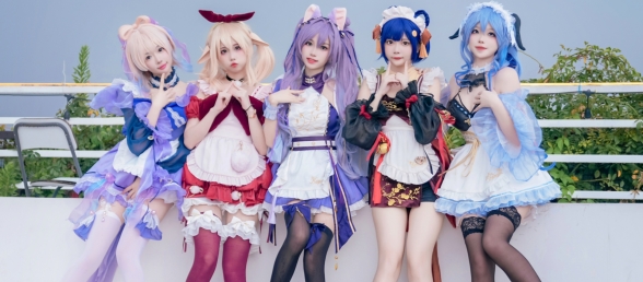 ⚡️提 瓦 特 女 仆 团X5！⚡️