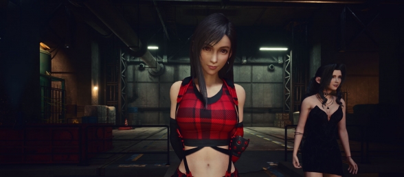 【FF7】蒂法格子裙